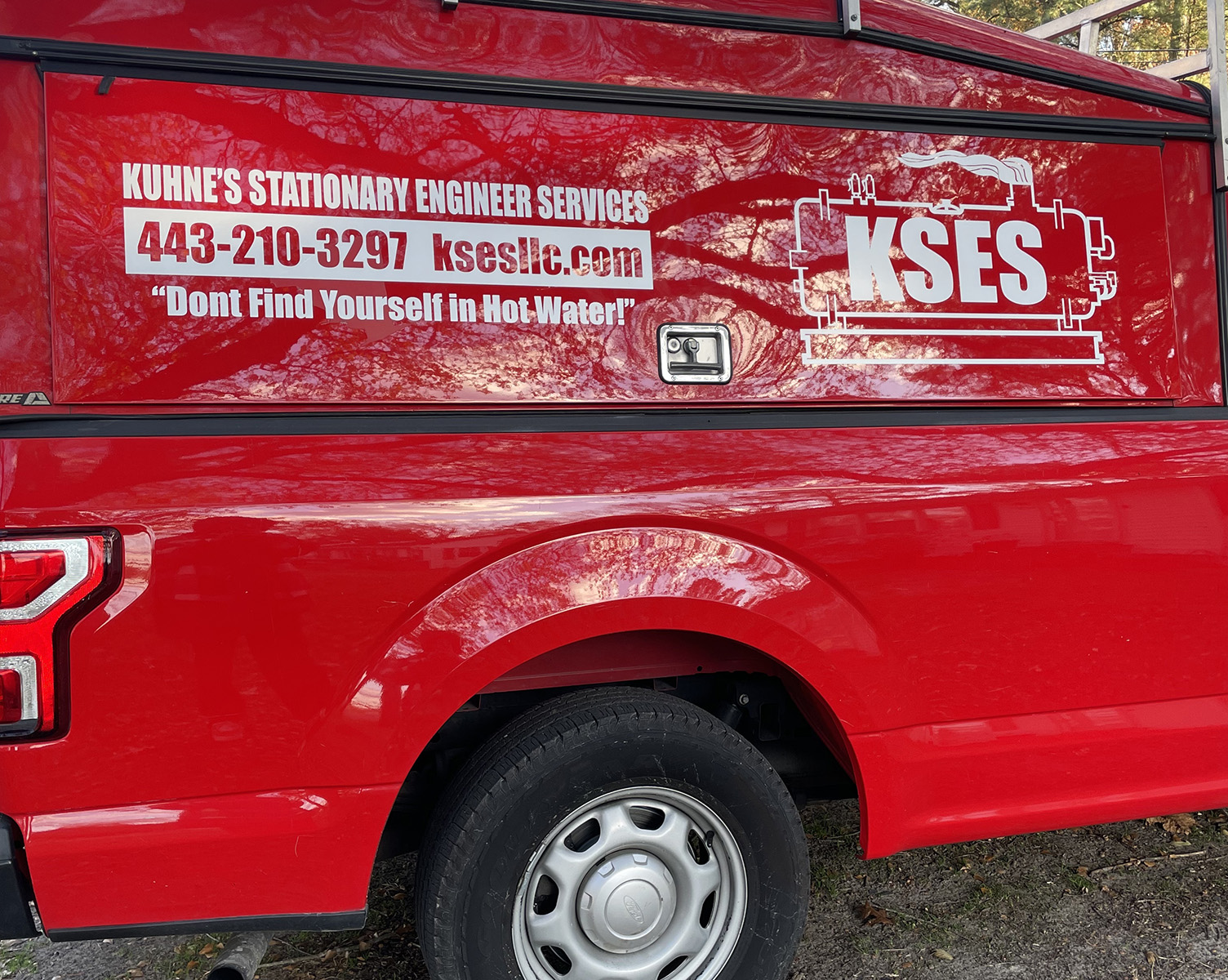 KSES truck printing